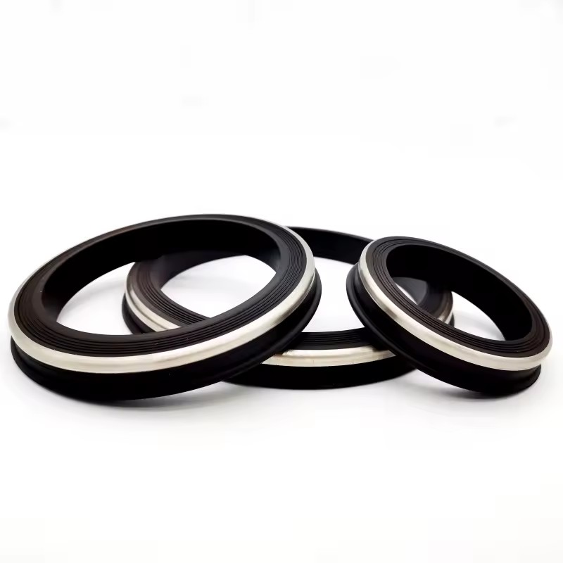 FIG 1502 1002 602 Hammer Union Seal with Stainless Steel Ring HNBR FKM Lip Gasket for High Pressure Surface Flowline Manifolds