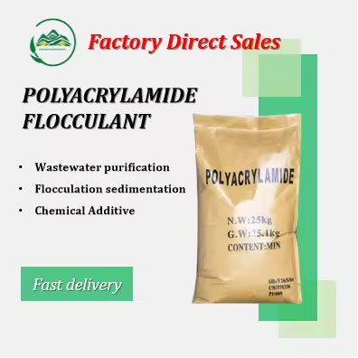 Polyacrylamide PAM Flocculant Adsorbent for Water Treatment 99% Purity Henan Origin CAS 9003-05-8 25kg Bag