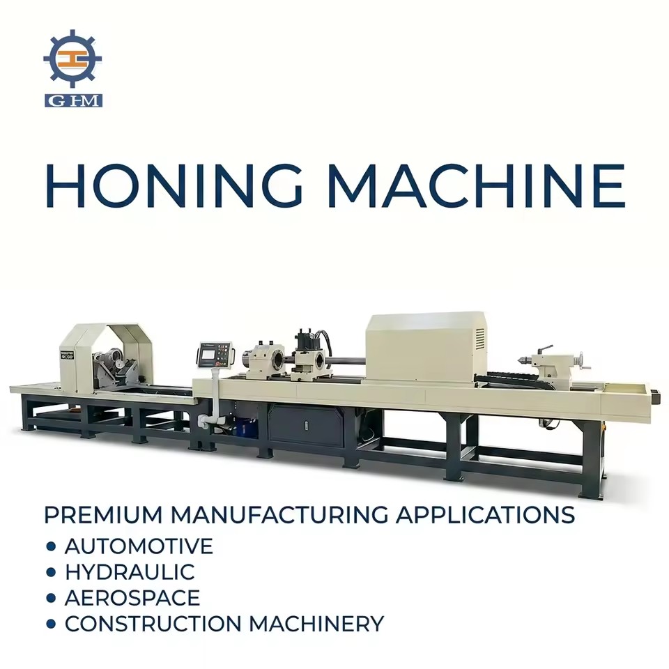 CNC Cylinder Honing Machine High-Accuracy Motor 25-350mm Bore Range 8000mm Max Length for Oil Cylinder Remanufacturing
