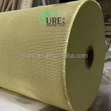 1414 Aramid Fiber Woven Fabric 10*10 240gsm Flame Retardant High Temperature Breathable Chemical-Resistant Firefighter Tent Car