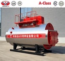 Horizontal Fire Tube WNS Dual-Fuel Industrial Automatic Steam Boiler for Beverage Production Process