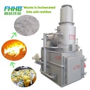 New High Temperature Pyrolysis Gasification Garbage Incinerator Smoke Free and Odorless Solid Waste Treatment Equipment