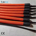 4mm Flexible PTFE Lined Electrically Heated Hose for Tobacco Processing Machinery High Temperature Insulated Transfer Tube