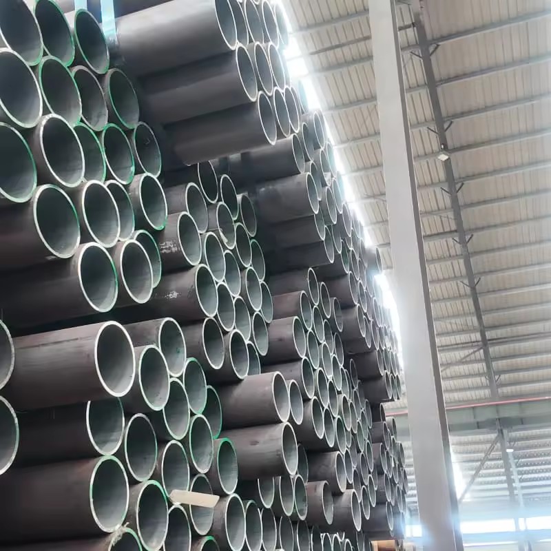 EN S235JR Alloy Hot Rolled Seamless Tube OD219*12mm (OD8.6*0.5") High Temperature Resistance for Thermal Power Boiler