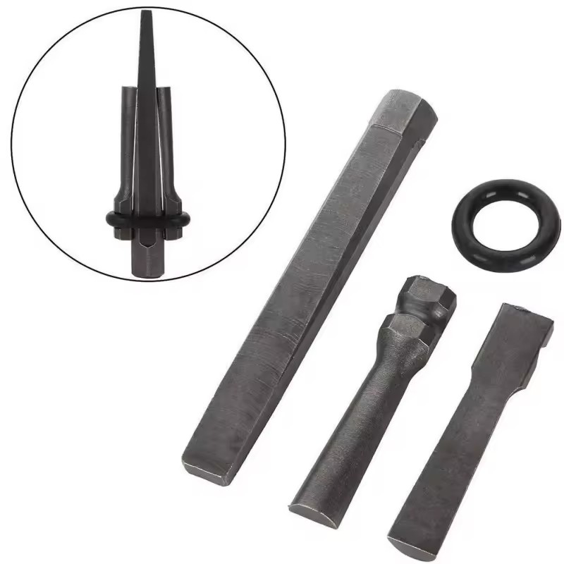 16mm 18mm 23mm Concrete Rock Stone Splitter Hand Tool Split Hard Granite Plug Wedges Feather Shims