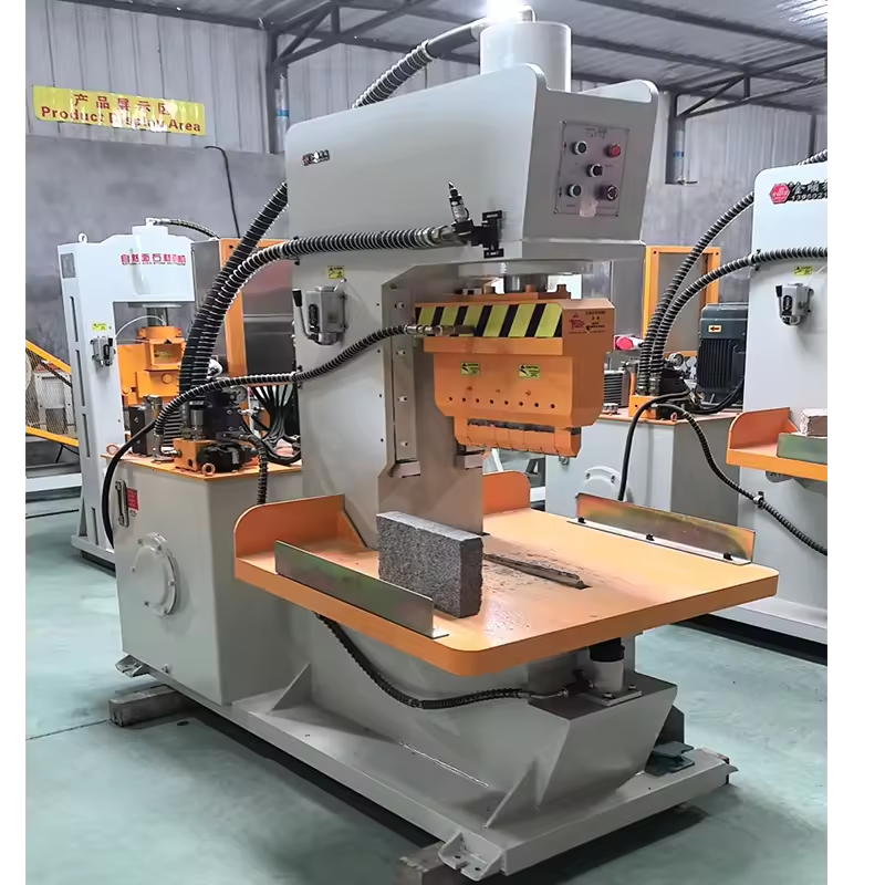 KSD · S90H Easy to Operate Hydraulic Rock Guillotine Granite Block Splitting Stone Splitter for Sale