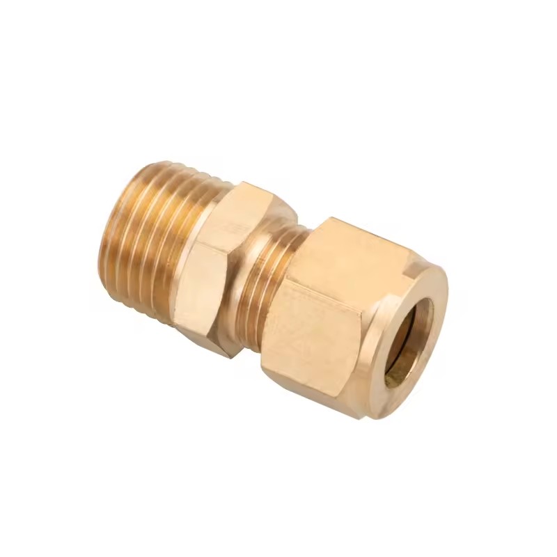 High Pressure Brass Ferrule Joint Direct Textile Machines Marine Accessories Thickened Male Corrosion-resistant