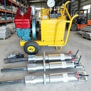 Durable Diesel/Electric Hydraulic Stone Splitter Rock Splitter with Guns