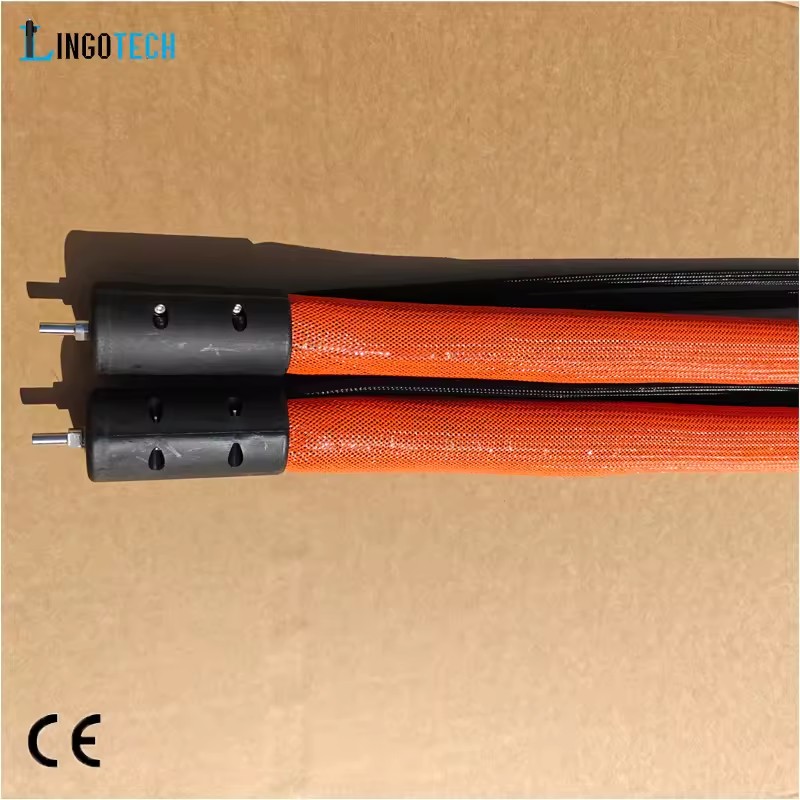 1/2-inch Flexible PTFE Lined Electrically Heated Hose for Tobacco Processing Machinery High Temperature Insulated Transfer Tube