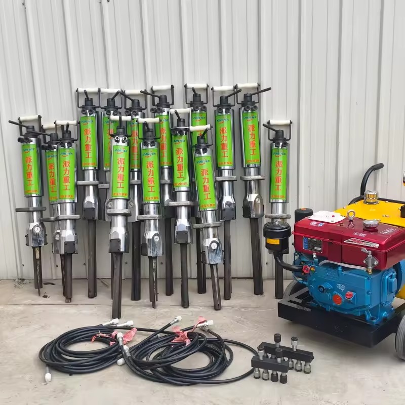 Rock Splitter with Rock Splitter for Crushing Tunnel Slope Work Drill Wedges Diesel Blasting From Rock Splitter