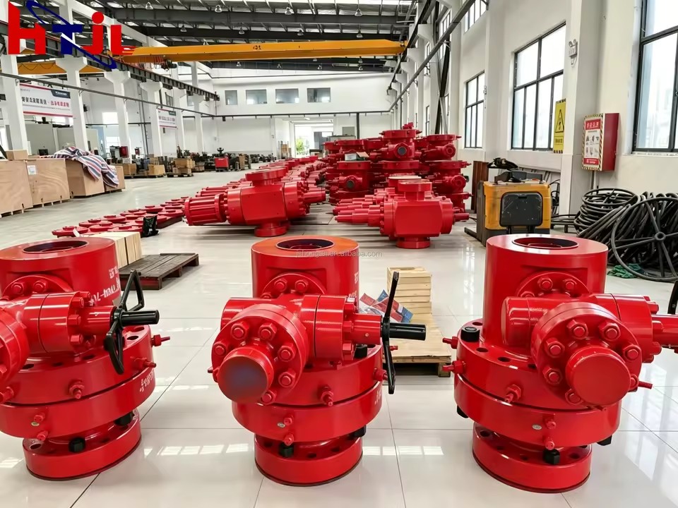 New High Pressure API 6A Gear Casing Head for Oil Drilling Petroleum Processing Equipment 1 Year Warranty ISO Certified