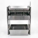 Large Capacity Sample Splitter for Soil & Aggregate Reduction | ASTM C702 & EN 9221 Compliant | Adjustable Chute Widths