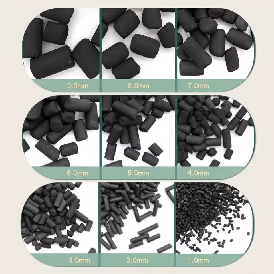 High Adsorption Columnar Activated Carbon Pellets for Gold Refining Wastewater Treatment Air Purification