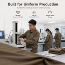 Testing-Room Workwear Textile, 3/1 Left Twill Anti-Static Fabric for Industrial Garment and Bulk Uniform Manufacturing