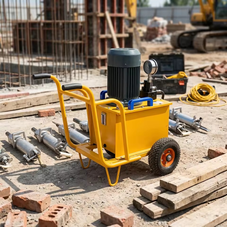 High Strength Easy Portable Hydraulic Rock And Stone Splitter