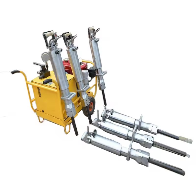Handheld Hydraulic Darda Same Working Way Stone Rock Splitting Splitter for Sale