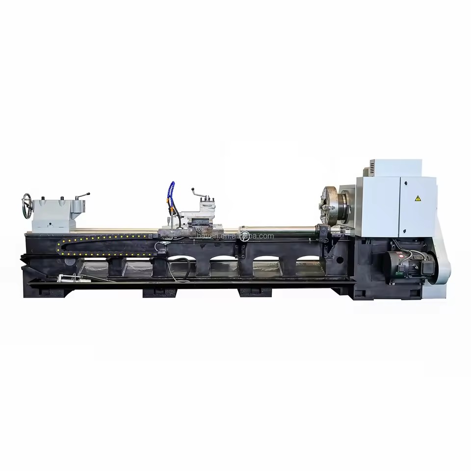Q13 Heavy Duty Manual Pipe Threading Lathe with Oversized Spindle Bore