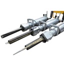 Concrete Quarry Hydraulic Crack Stone Rock Drill Splitter Machine Stone Splitter in Breaker Rock Splitter Machine for Sale