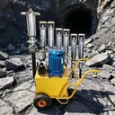 Ore Quarry Site Diesel Engine Hydraulic Wedge Splitter for Rock Stone Breaking Job