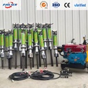800 Ton Hydraulic Rock Splitter Diesel Electric Stone Splitting Machine for Quarry Mining Concrete Demolition (PLE-250/350/450)
