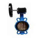 Ductile Cast Iron Wafer Worm Gear Butterfly Valve PN16 2 in - 12 in D371X-16Q for Flow Control