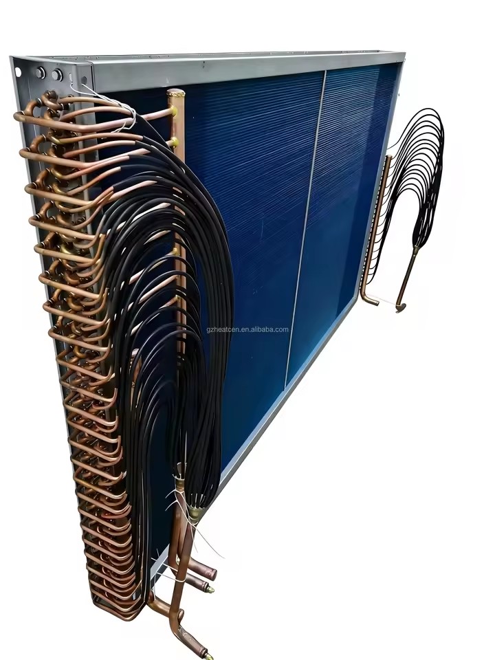 Customized 5/8" Refrigerator Copper Tube Fin Coil Condenser Evaporator High Energy Efficiency Leakproof Eco-Friendly for