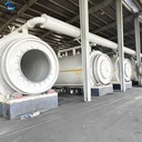High Value Discarded Tires Lubricating Oil Sludge Petroleum Plastic Scrap Into Fuel Oil Intermittent Waste Tyre Pyrolysis Plant