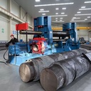 Plate Rolling 30mm Thick Plate Processing Mechanical Symmetric Three Roll Steel Bending Machine for Ship Plate