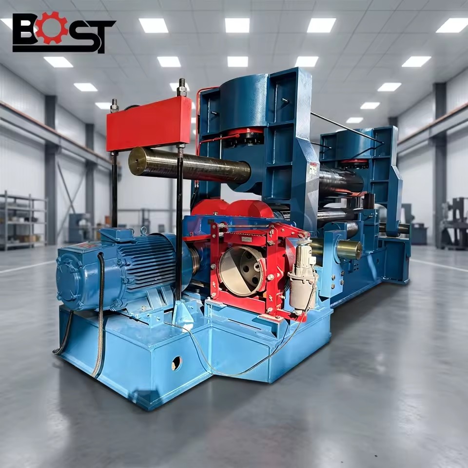 Mechanical Plate 3 Roller Bending Machine 2500mm Hydraulic Plate Rolling Machine 3-Roller Industrial Metal Roller