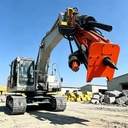 Heavy Splitting Capacity Drill Splitter Mounted Device with Dual Wedge Design for Massive Rock Boulders Splitting