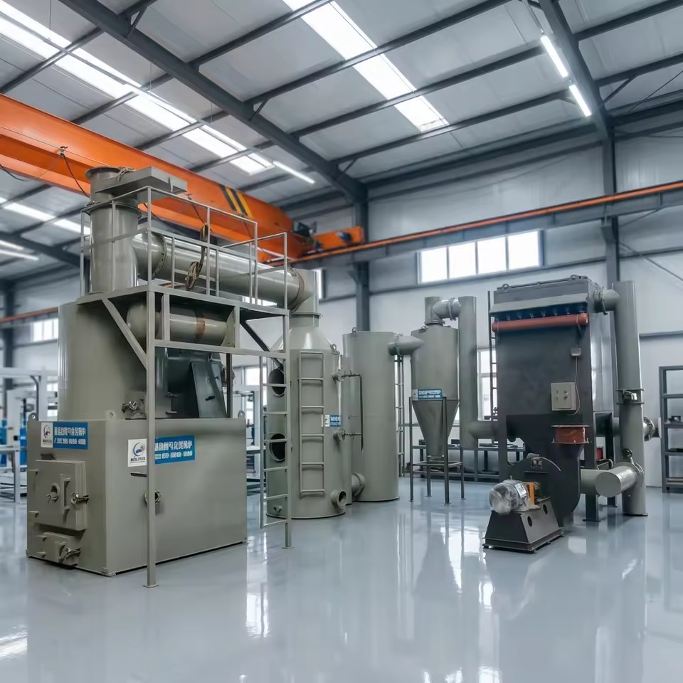 Medical Waste and Industrial Waste Incinerators Equipped With Wet Scrubbers and Dust Removal Devices, and Household Waste
