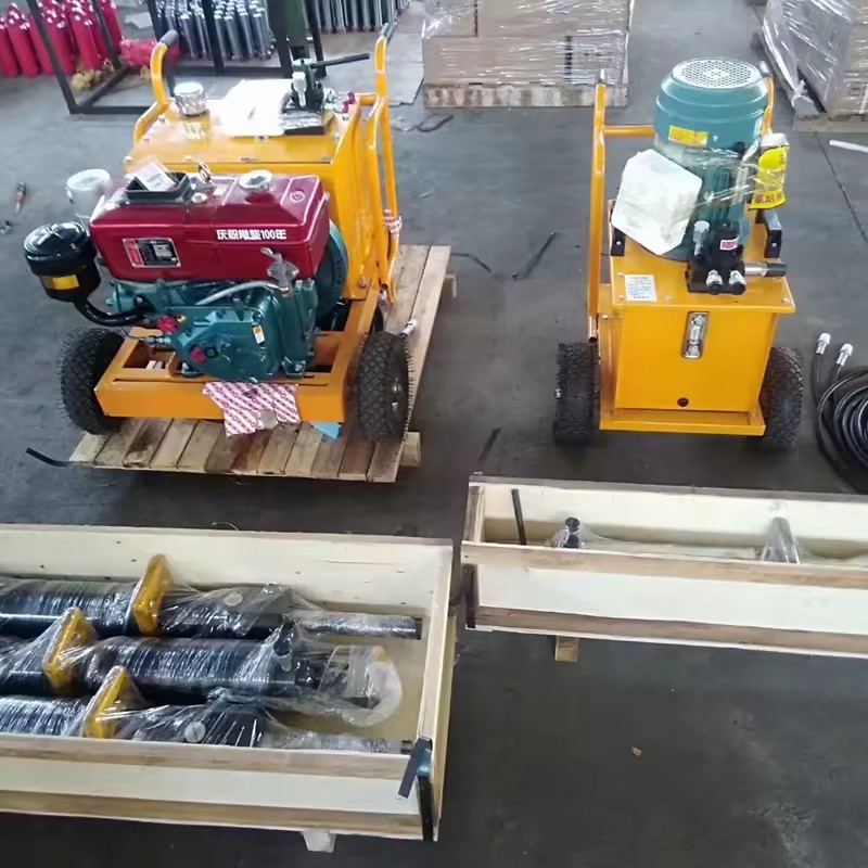 Hot Selling Rock Splitting Machine Hydraulic Rock Demolition Splitter Stone Cracking Hard Rock Splitter Equipment