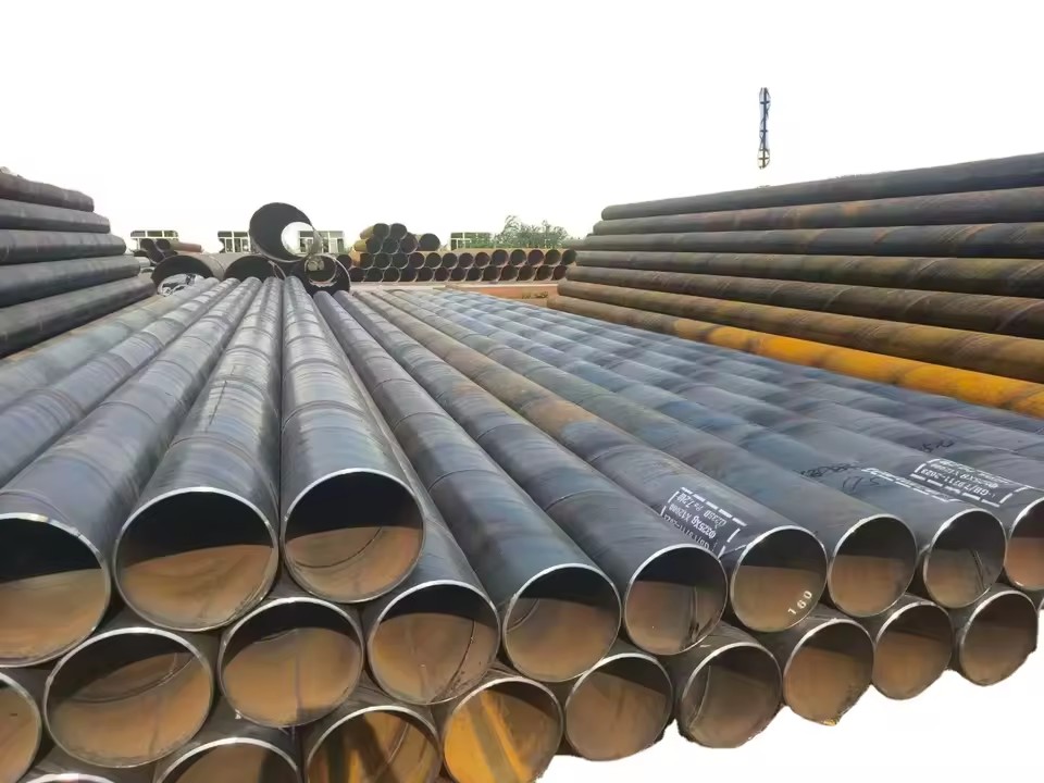 Factory Direct Supply Large Diameter SSAW Carbon Steel Pipes API 5L X65 Spirally Submerged Arc Welding High Quality Welded Steel