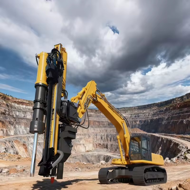 Heavy Duty Hydraulic Rock Drill for Quarrying Integrated Rock Splitting Machine