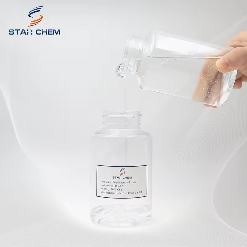High Temperature Resistance Polydimethylsiloxane Fluid 1000cst- Brand Industrial & Food Grades 200L Drum Packaging