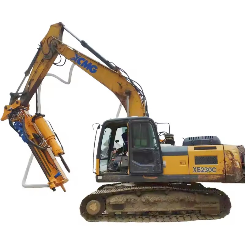 PD115 Integrated Hydraulic Drilling and Splitting Machine for Rock Breaking and Demolition