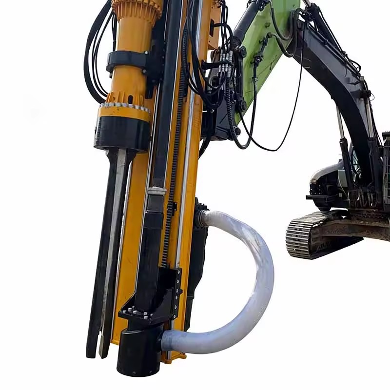 Integrated Drill Splitter Rock Stone Breaking Machine for Excavator