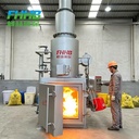 Waste Burning Machine Burning Trash Without Smokes Large Garbage Incineration Equipment Garbage Stove Smokeless Treatment