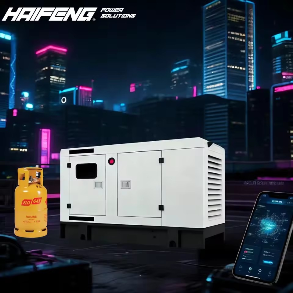 35kw NG Well Gas LP Power Generator Gaseous Fuel Genset with 600V 480V 240V 208V 120V 3 Phase Output COP Gas Turbine Generators