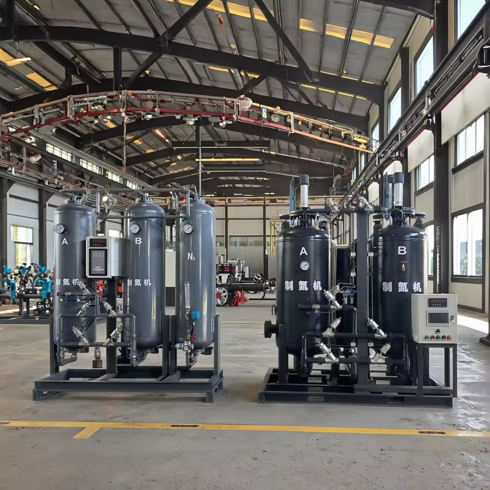 High-Purity PSA Nitrogen Generator Factory Direct Performance Gas Generation Equipment PLC Core Best Price High Quality