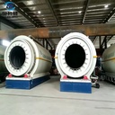 Optimized 30TPD Petroleum Residue to Recycle Scrap Tires Into Industrial Fuel Oil Batch Pyrolysis Machine