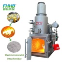 High Temperature Gasification Garbage Incinerator, Energy-saving and Odorless Industrial Waste Incineration Equipment