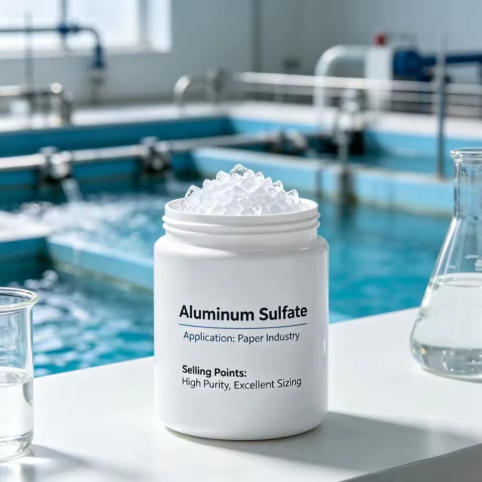 Flocculant Chemical Sodium Aluminium Sulphate Baking Water Treatment Chemicals