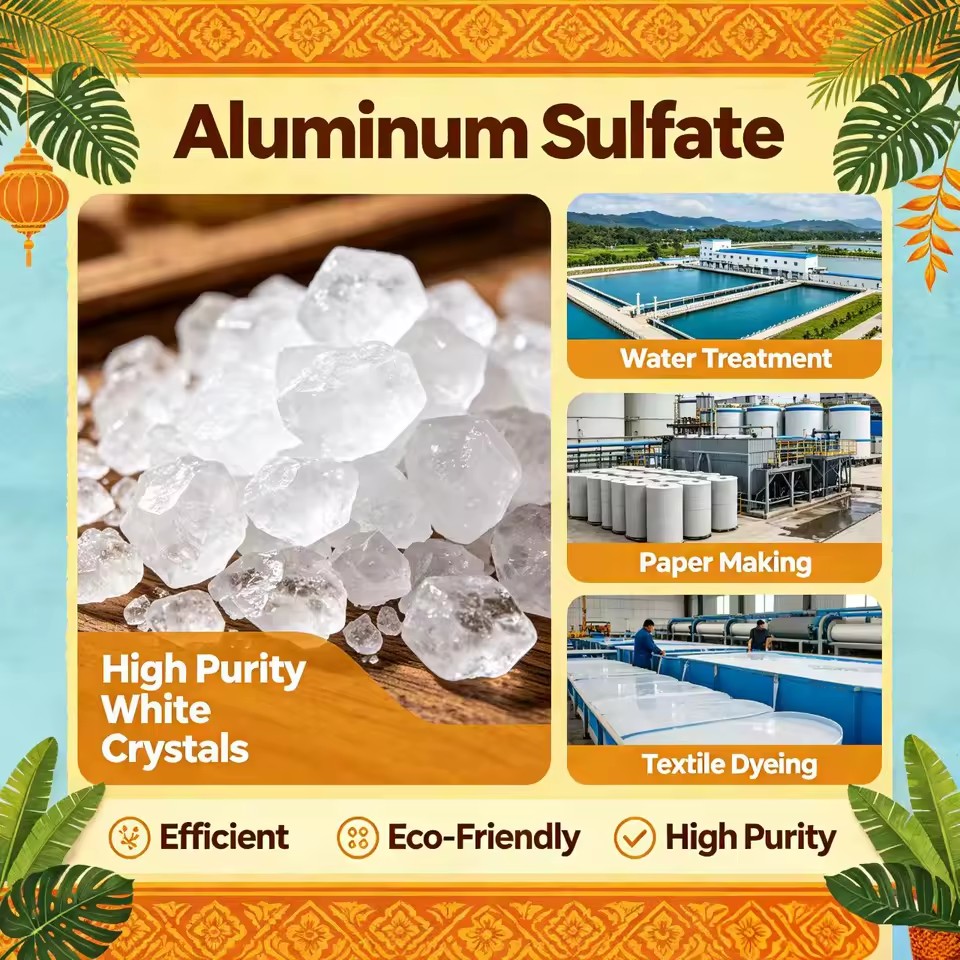 Bulk Price Hydrated Aluminum Sulfate Powder Soil Conditioner