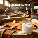 High Purity Industrial Grade Price Aluminum Sulfate Leather Processing Chemical