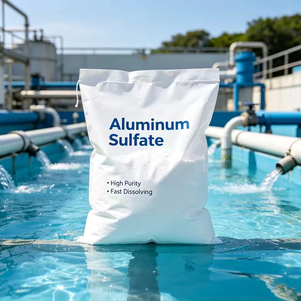 CAS 10043-01-3 Semi-finished Aluminum Sulfate Industrial Wastewater Flocculant
