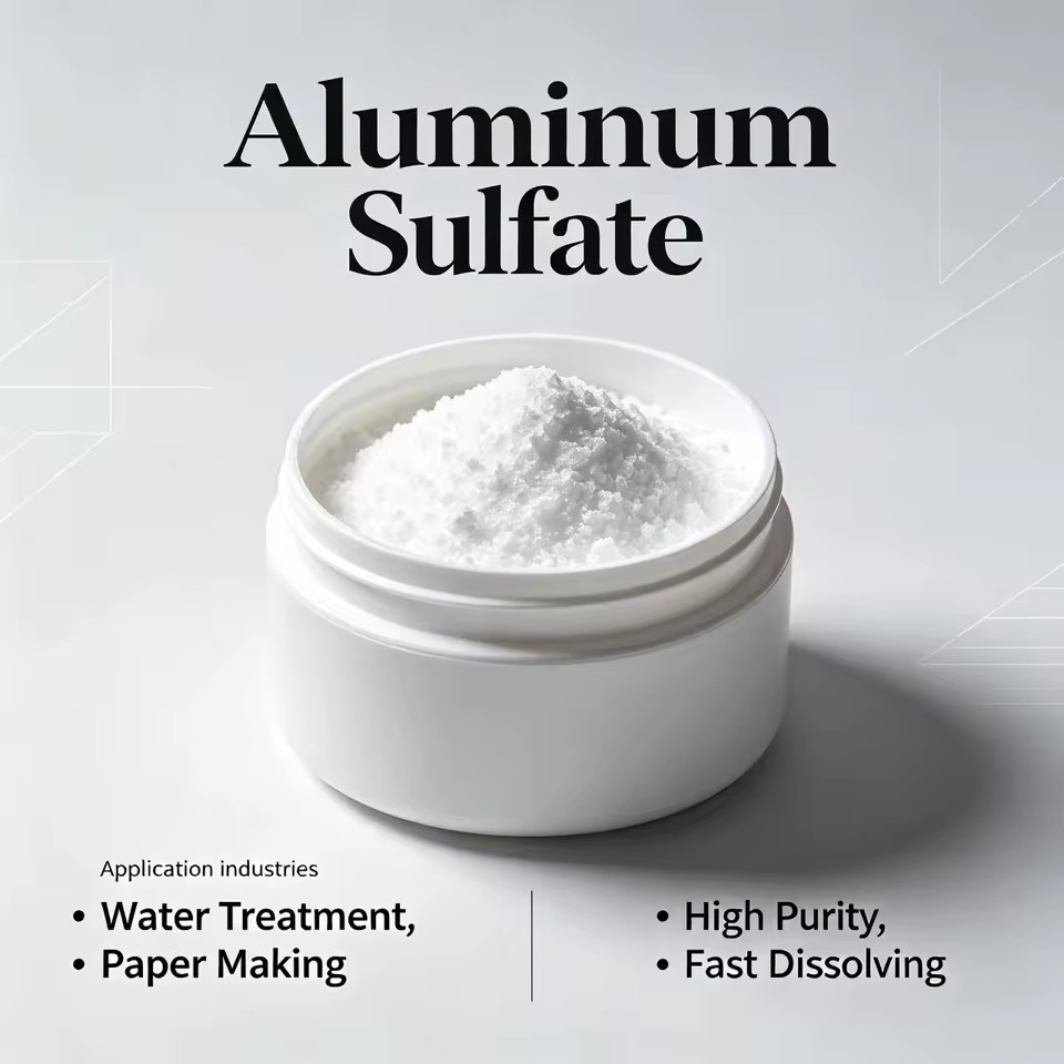 Industrial Water Purification Chemical Ammonium Aluminum Sulfate Chemical Fire Foam Additive