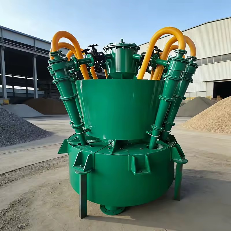 SHANGPIN Factory OEM High-Efficiency Ultra-Fine Grading Hydrocyclones Sand Separators PLC 1 Year 220V/380V Gold Ore Mining Water
