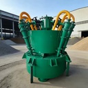 SHANGPIN Factory OEM High-Efficiency Ultra-Fine Grading Hydrocyclones Sand Separators PLC 1 Year 220V/380V Gold Ore Mining Water