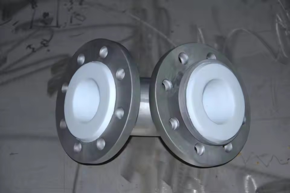 Stainless Steel PTFE Lined Elbow 90 Degree Pipe Fitting for Industrial Piping Connection